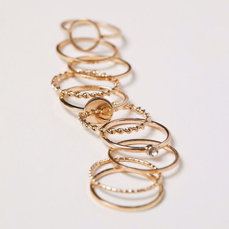 Picture of 10-Pack Gold Rings