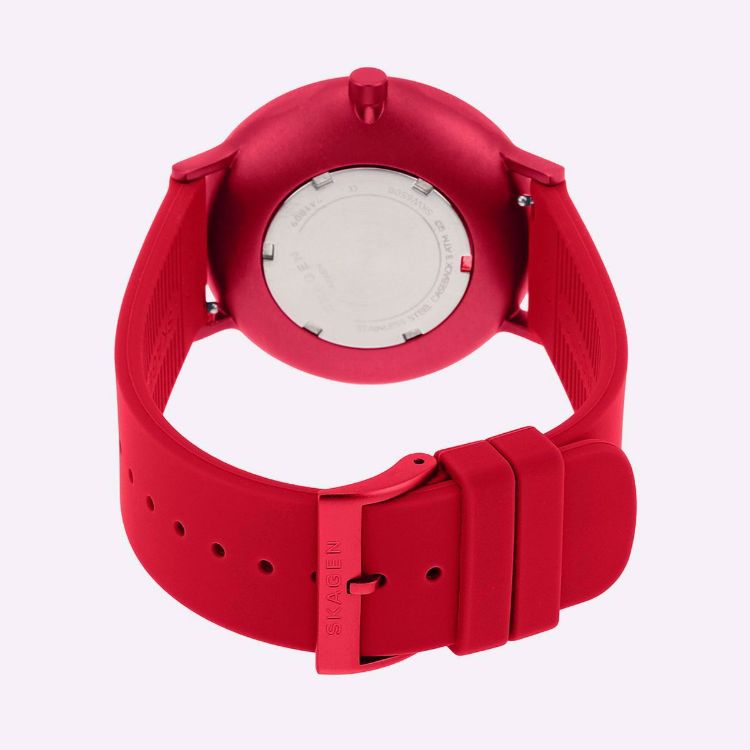 Picture of Canteen Leather Watch - Red